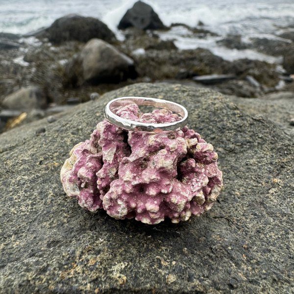 Sterling Sea Stacking Ring