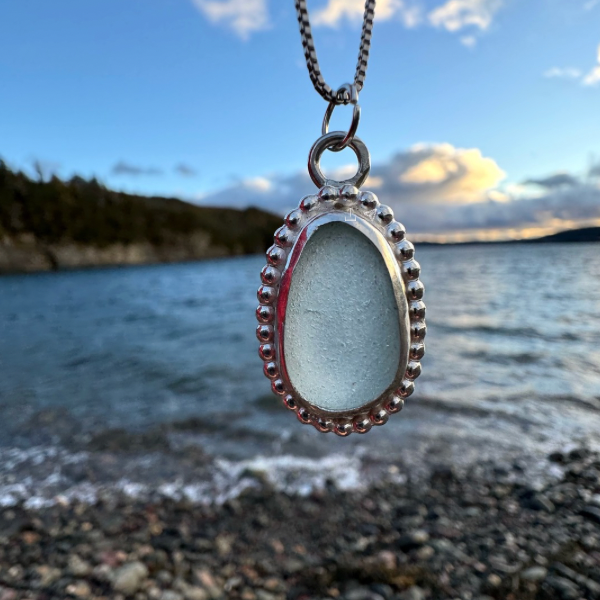Calm Waters Sea Glass Pendant