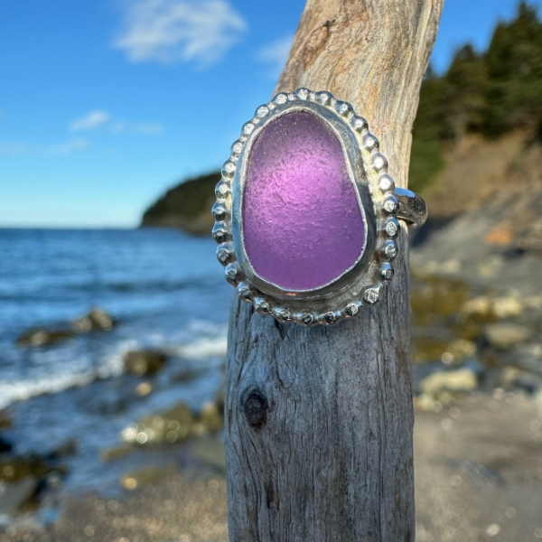 Lavender Drift Ring